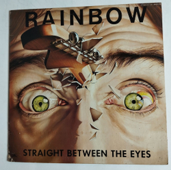 Винтажная виниловая пластинка LP Rainbow Straight Between The Eyes (Japan 1982) (No Obi) (EX)