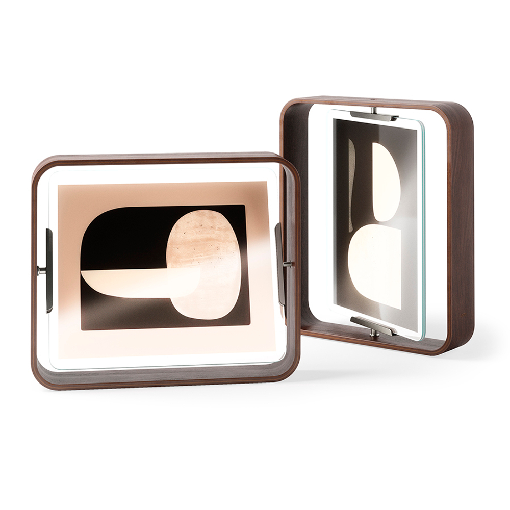 Фоторамка двухсторонняя bellwood, 26х31 см, орех