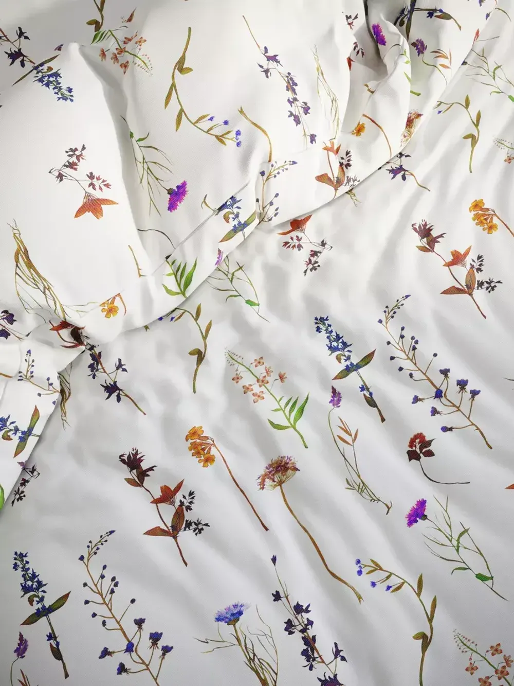 Наволочка комплект 2шт перкаль Сказка "Маргарита" 45х45 см на молнии