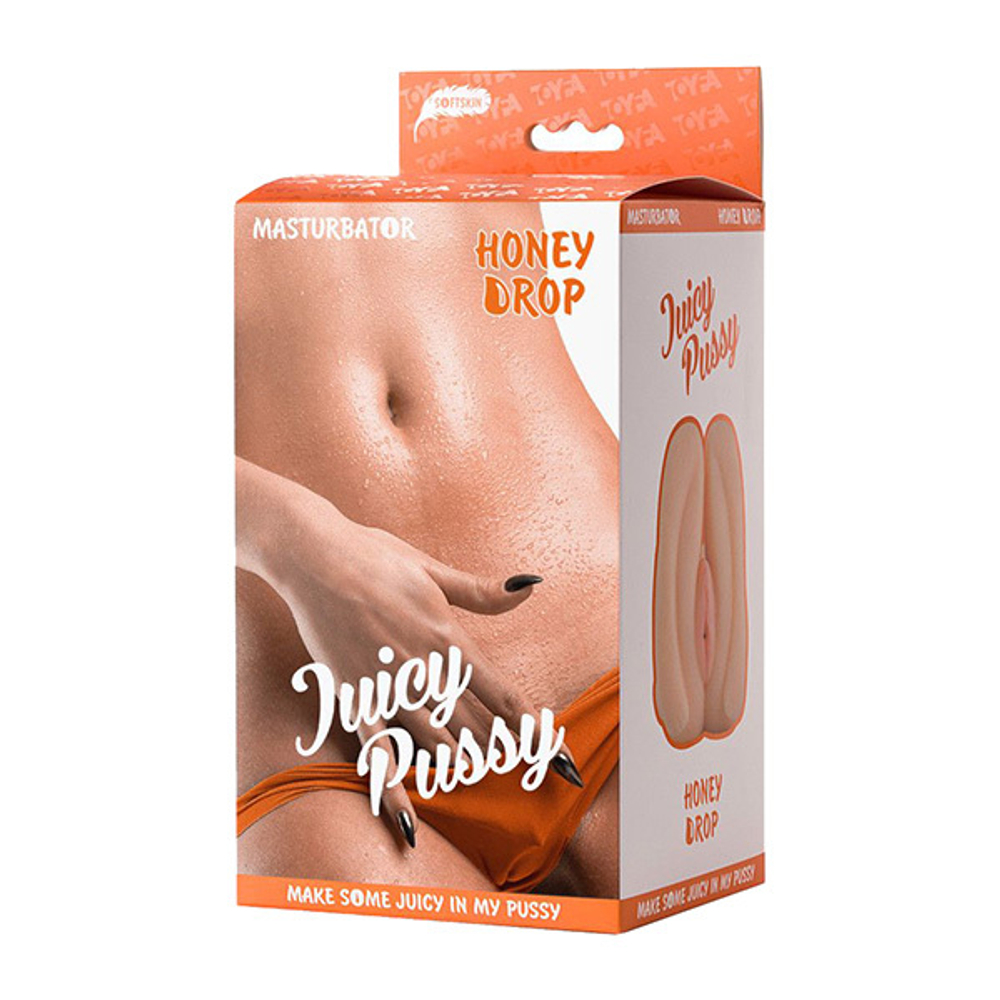 Фигурный мастурбатор 16см в форме девушки с сжатыми ножками ToyFa Juicy Pussy 893010