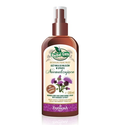 Восстанавливающий кондиционер-спрей для волос Farmona Репейник Herbal Care 200мл