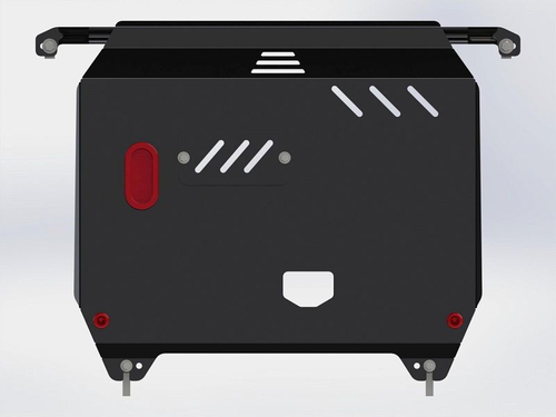 Защита картера и КПП Sheriff для Hyundai Solaris I (RB) 2010-2017 арт.10.2907