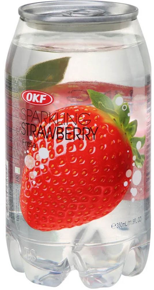 Газированный напиток OKF Sparkling Strawberry &quot;Клубника&quot; 0.35 - пэт