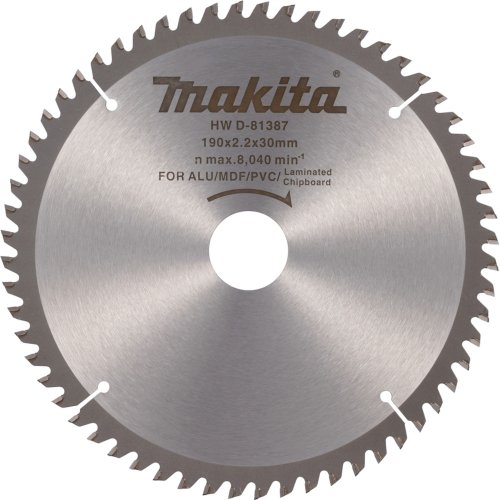 Диск п/п Makita 190*30*2.2/1.4*60T   (D-81387) универсальный