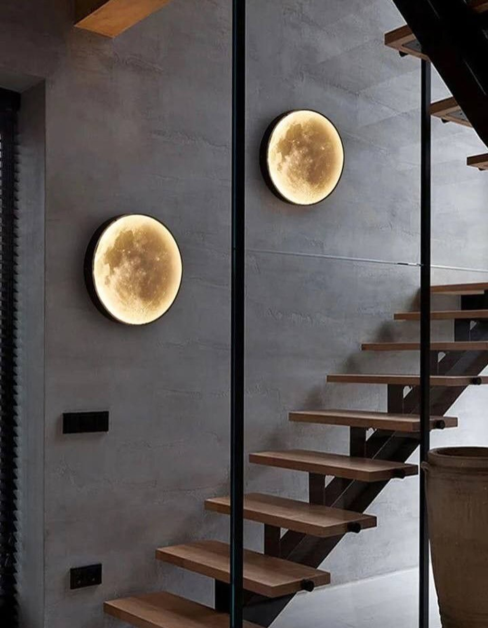 Шикарный космический светильник, который можно вешать на стену и на потолок