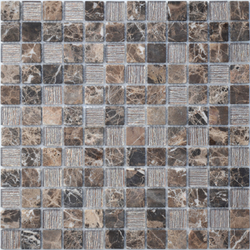 Мозаика LeeDo: Coffee Jute 29,8х29,8x0,4 см (чип 23x23x4 мм)