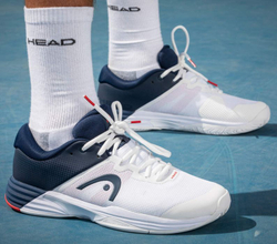 Мужские кроссовки теннисные Head Revolt Evo 2.0 - white/dark blue