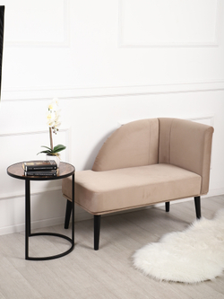 Кушетка Berger бежевый/венге