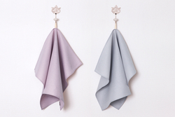 Набор полотенец 2 шт Luxberry Kitchen Line лавандовая вода-васильковый лёд фото