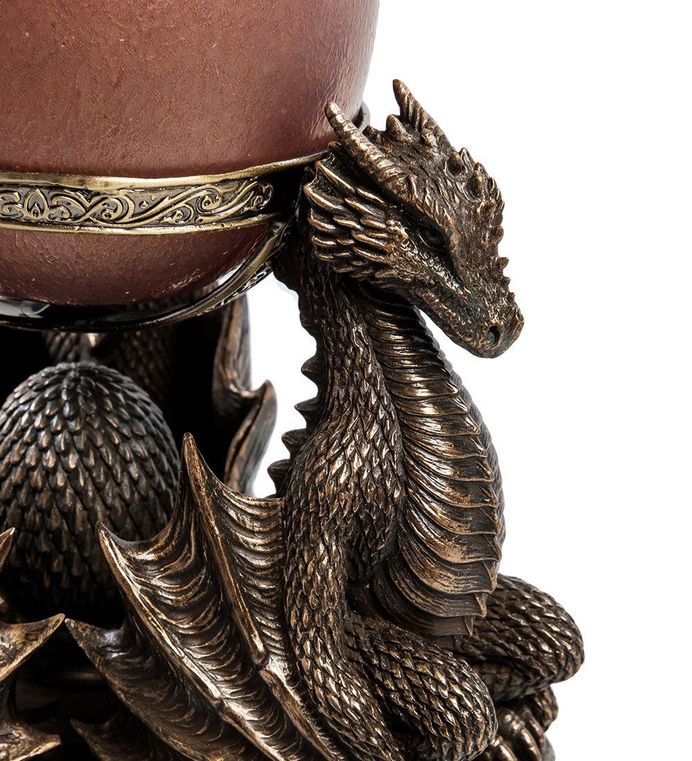 Veronese WS-918 Статуэтка «Хрустальный шар и драконы» (Luna Lakota)