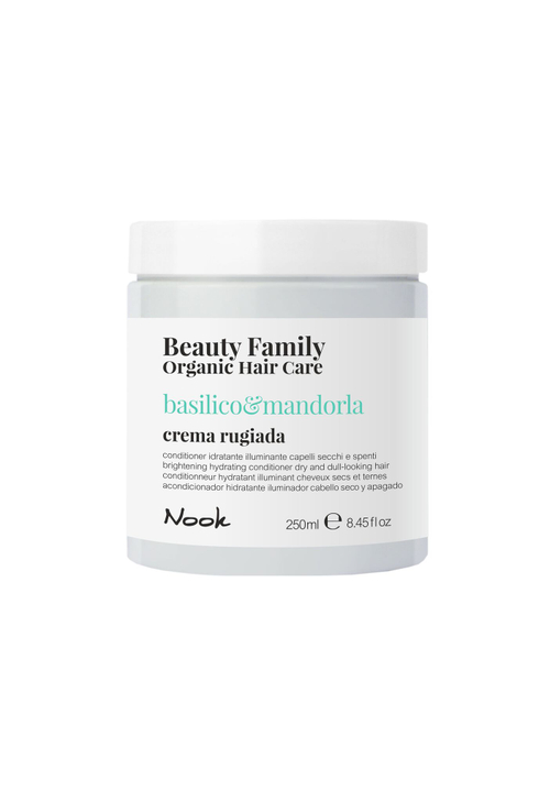 NOOK Крем-кондиционер для сухих и тусклых волос -Crema Rugiada Basilico&Mandorla, 250мл