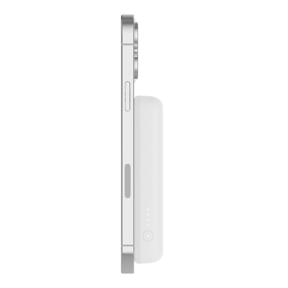 Внешний аккумулятор Belkin Magnetic Wireless Power Bank 5000 мАч (BPD004BTWT) белый