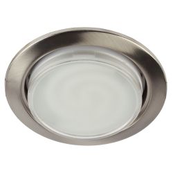 KL35 SN-10 Светильник ЭРА под лампу Gx53,220V, 13W,сатин никель (упаковка 10 шт)