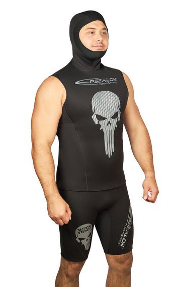 Майка Epsealon Skull с шлемом без рукавов  2.5 мм