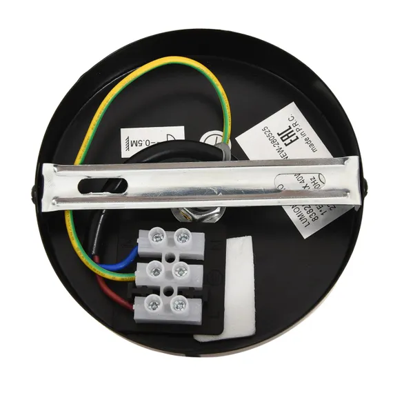 8381/1 ECO LN26 320 черный/бежевый, металл/джутовый шнур Подвес E27 40W 220V ROPE