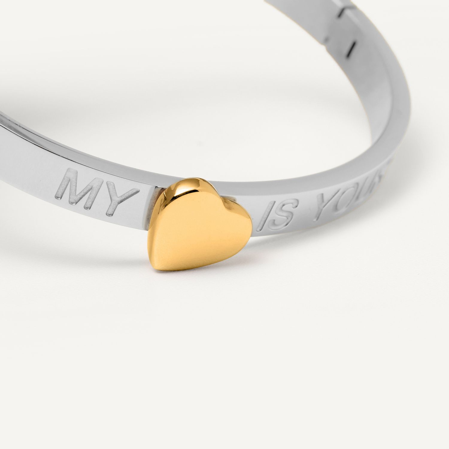 Браслет My Heart is Yours (Мое сердце принадлежит тебе) – Silver