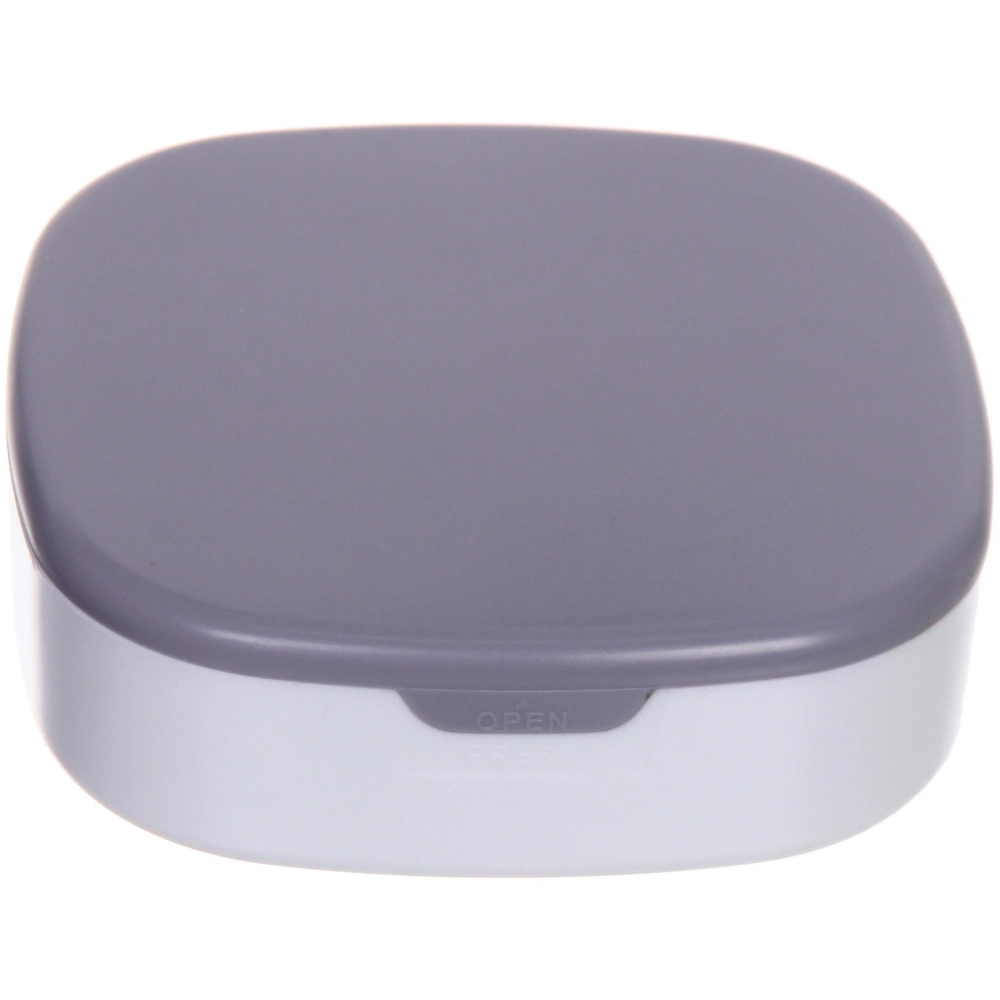 Органайзер для хранения с зеркалом «ТАРТОНА», цвет серый, 10*3см (упаковка коробка)