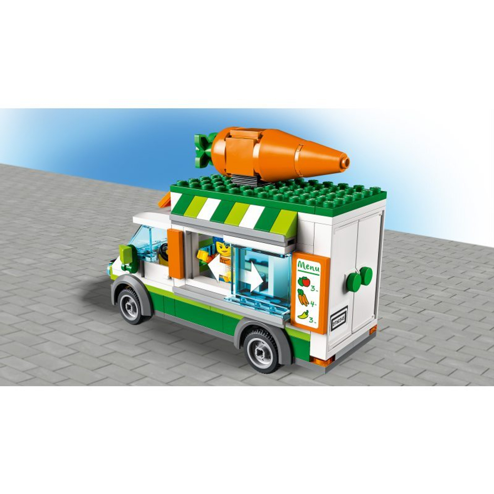 Конструктор LEGO City - Грузовик на рынке 60345