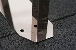 Модель №7 - стойка балетного (хореографического)  станка двухуровневого из нержавеющей стали