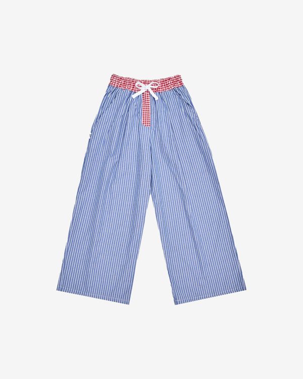 Брюки Baggy синие / красные - фото 1