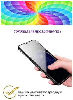 Комплект 3 шт. Защитное стекло для APPLE IPHONE 14 Pro MAX, черная рамка.