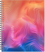 Тетрадь общая 48 л., SENSORE DESIGN, обложка-мелов.картон+соффтач-лак, металлический гребень