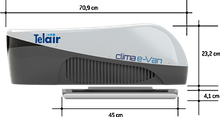 Автокондиционер TELAIR Clima e-Van 7400H