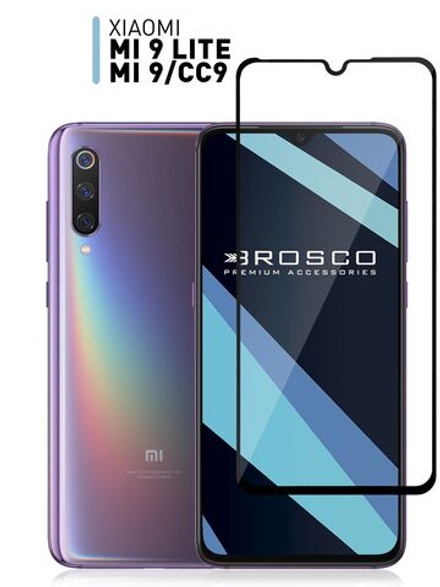 Защитное стекло ROSCO для Xiaomi Mi 9;Xiaomi Mi 9 Lite;Xiaomi Mi CC9 оптом (арт. XM-MI9-FSP-GLASS-BLACK)