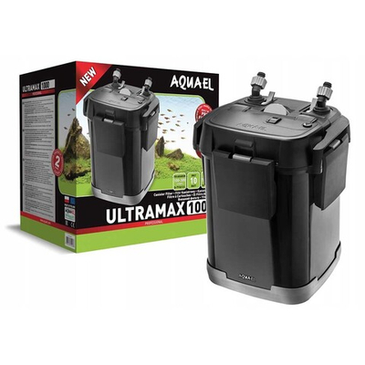 Aquael Ultra Max - внешний фильтр с кранами и наполнителями