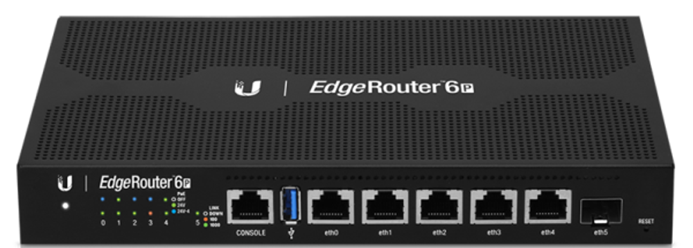Маршрутизатор Ubiquiti EdgeRouter 6P