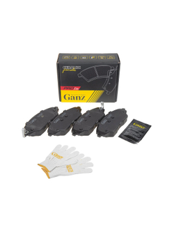 Колодки передние PRO-Line Ceramic CHEVROLET Cobalt GANZ GIJ09432C