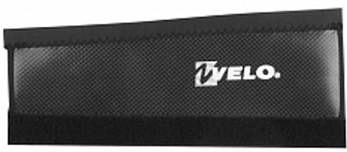 Накладка на перо рамы VLF-008 VELO лайкра/неопрен черная, 260х100/80мм