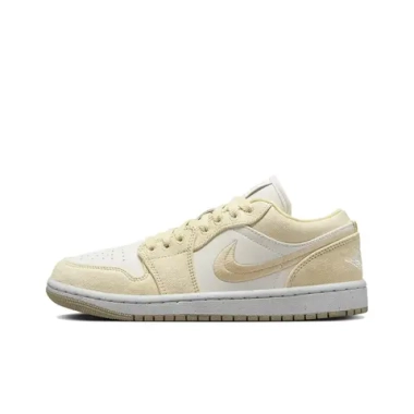 Женские кроссовки Air Jordan 1 Low SE 'Canvas - Team Gold' FN3722-701