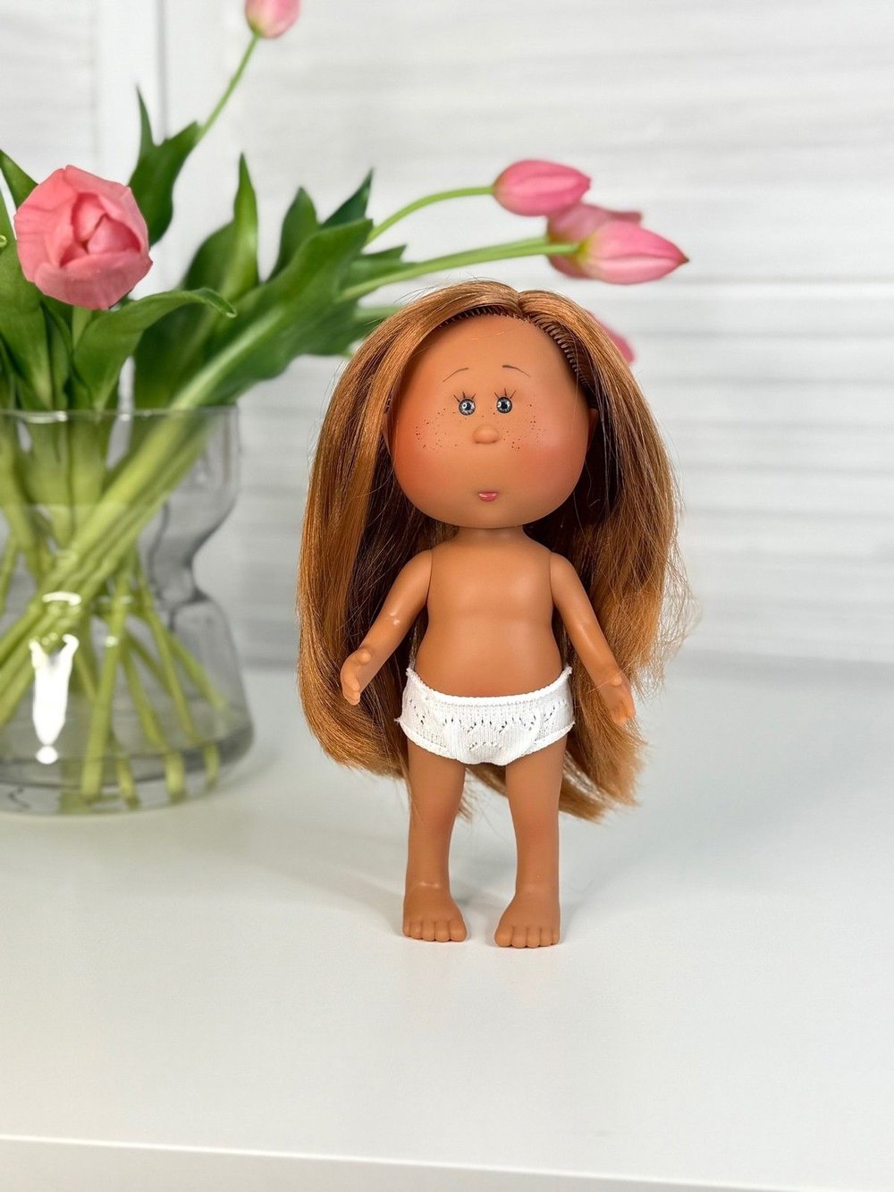 Кукла Nines виниловая 23см Little Mia Latina без одежды (3199WL4)