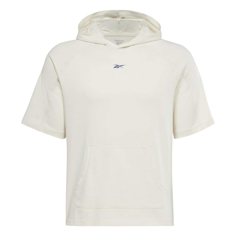 Теннисная футболка Reebok Les Mills Hooded Tee - Beige