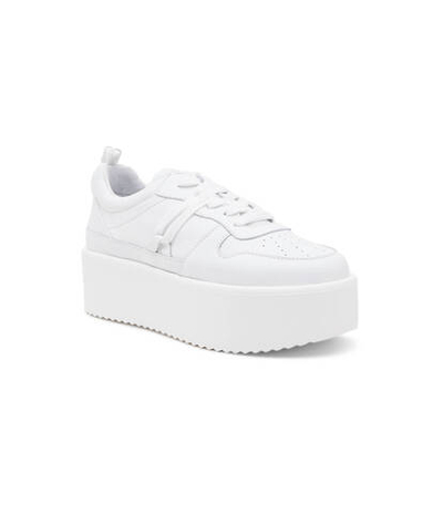 Кожаные кроссовки INUIKII - белый(30102-800)