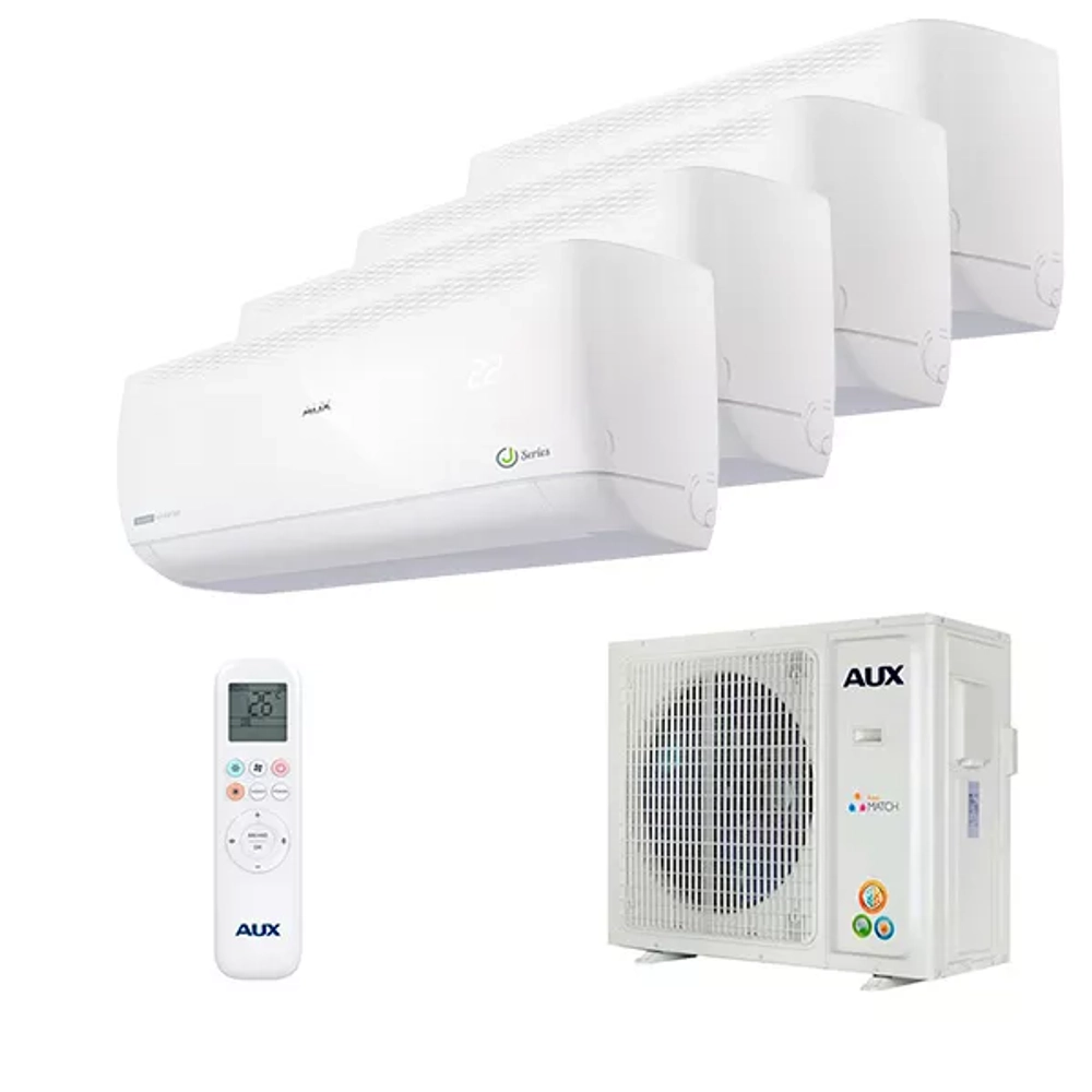 Мульти сплит-система AUX на 4 комнаты (20+20+20+20 кв.м.) серия J