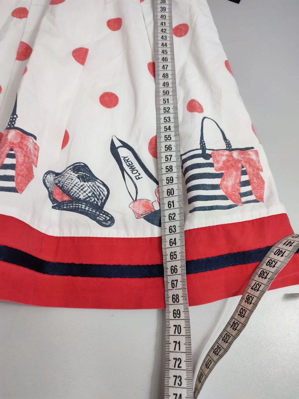 Платье из хлопка на 10 лет