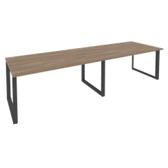 Onix Стол переговорный O.MO-PRG-2.4 Дуб Аризона/Металл Антрацит 3160*980*750