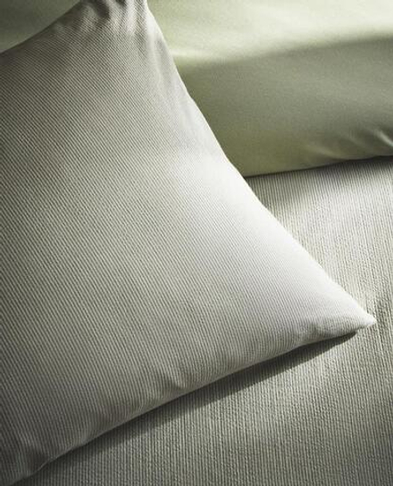 ZARA HOME НАВОЛОЧКА В ПОЛОСКУ, ЗЕЛЕНЫЙ