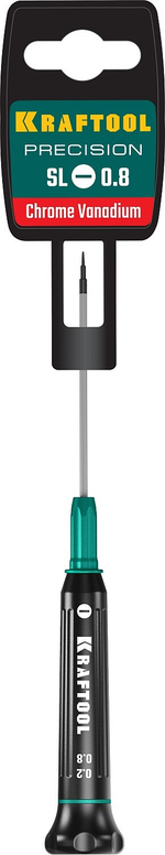 KRAFTOOL Precision SL0.8, отвертка для точных работ (25681-0.8)