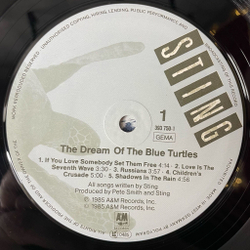 Винтажная виниловая пластинка LP Sting The Dream Of The Blue Turtles (Germany 1985)