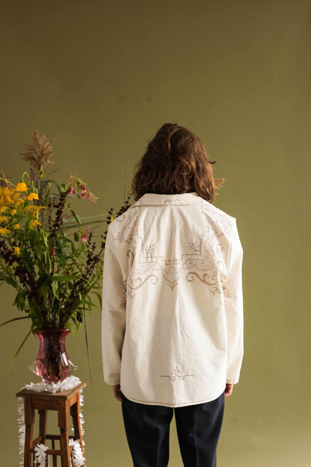 Рубашка Soeurs Flower Mosaic Shirt