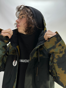 686 Куртка MNS GEO JACKET (FW) (BREEN NEBULA COLORBLOCK)