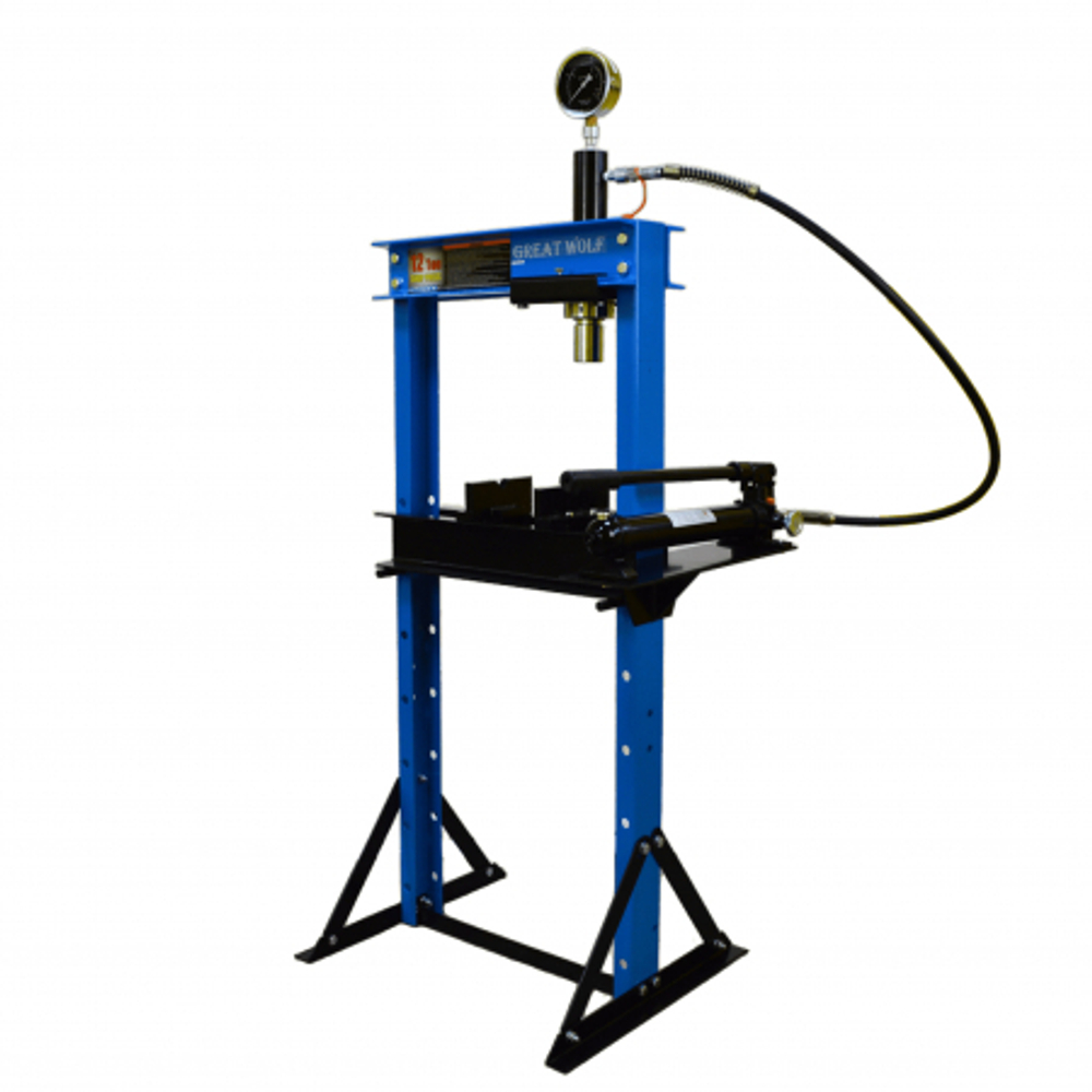 Пресс гидравлический напольный 12т GW-0912 Great Wolf