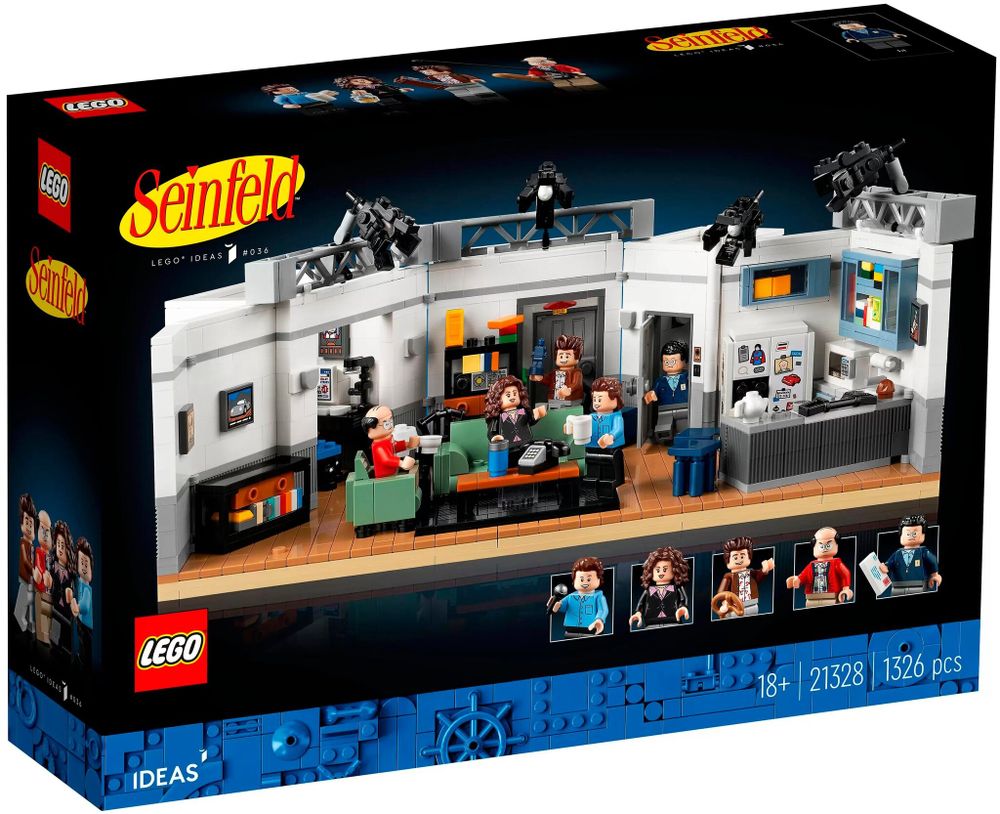 Конструктор LEGO Ideas 21328 Seinfeld Сайнфелд