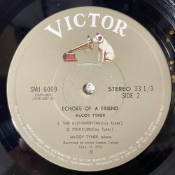 Винтажная виниловая пластинка LP McCoy Tyner Echoes Of A Friend (Japan 1974) (Obi) Promise