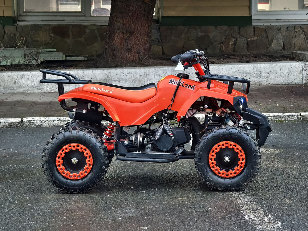 Комплект запчастей (Машинокомплект) для сборки квадроцикла Motoland Scorpion 50E (оранжевый)