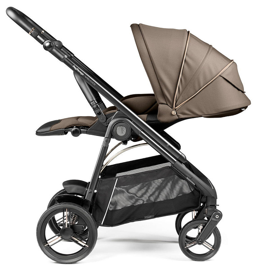 Коляска Peg Perego Veloce New Belvedere SLK 3 в 1 Pine Bark