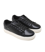 Кожаные кроссовки Calvin Klein - черный(HM0HM01463)